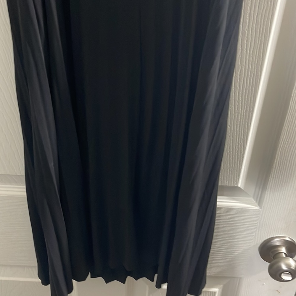 Enfocus Studio women's pleated sleeveless dress with beaded center accent, S/10P - Picture 8 of 10